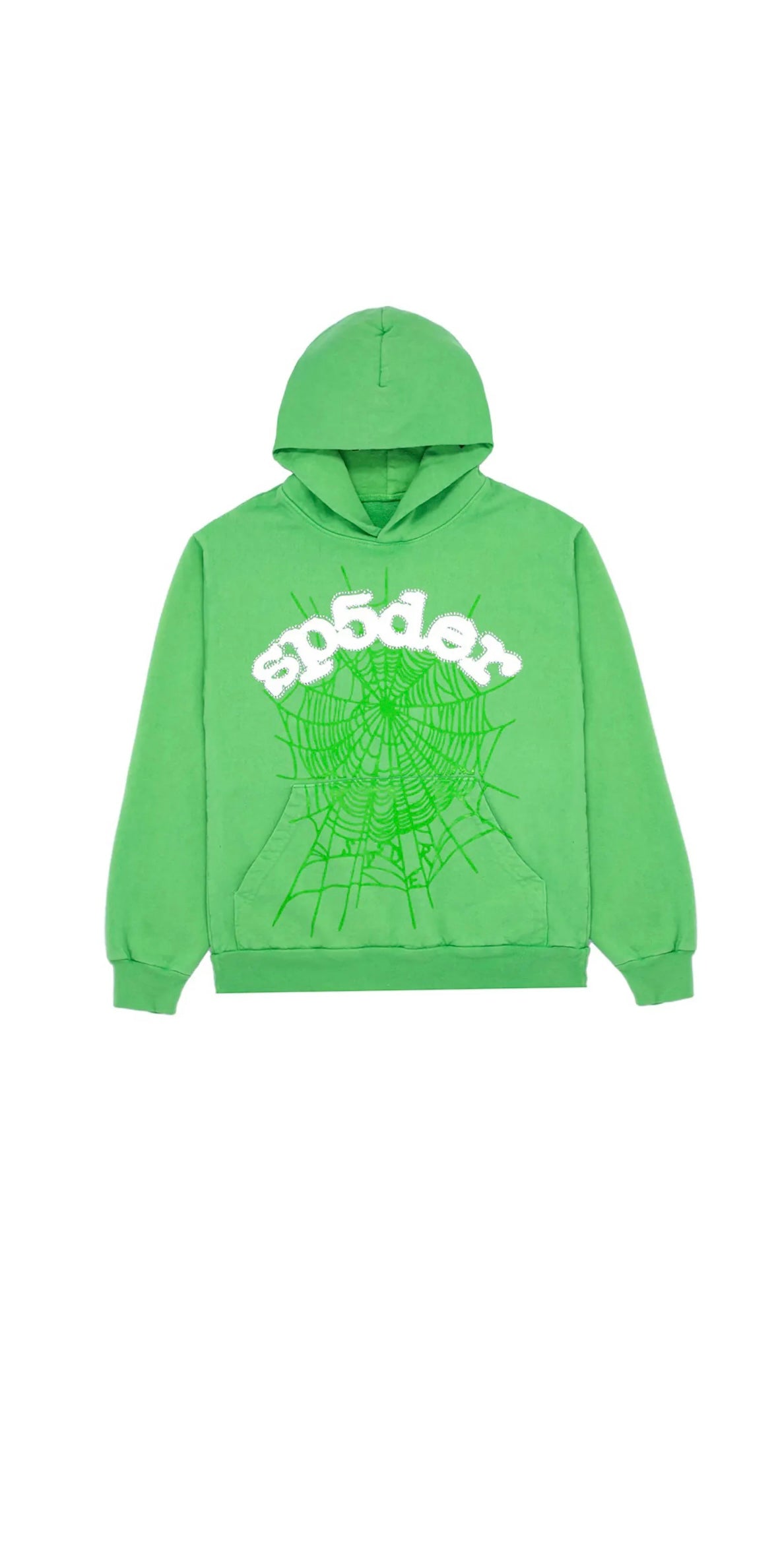 Green spider hoodie